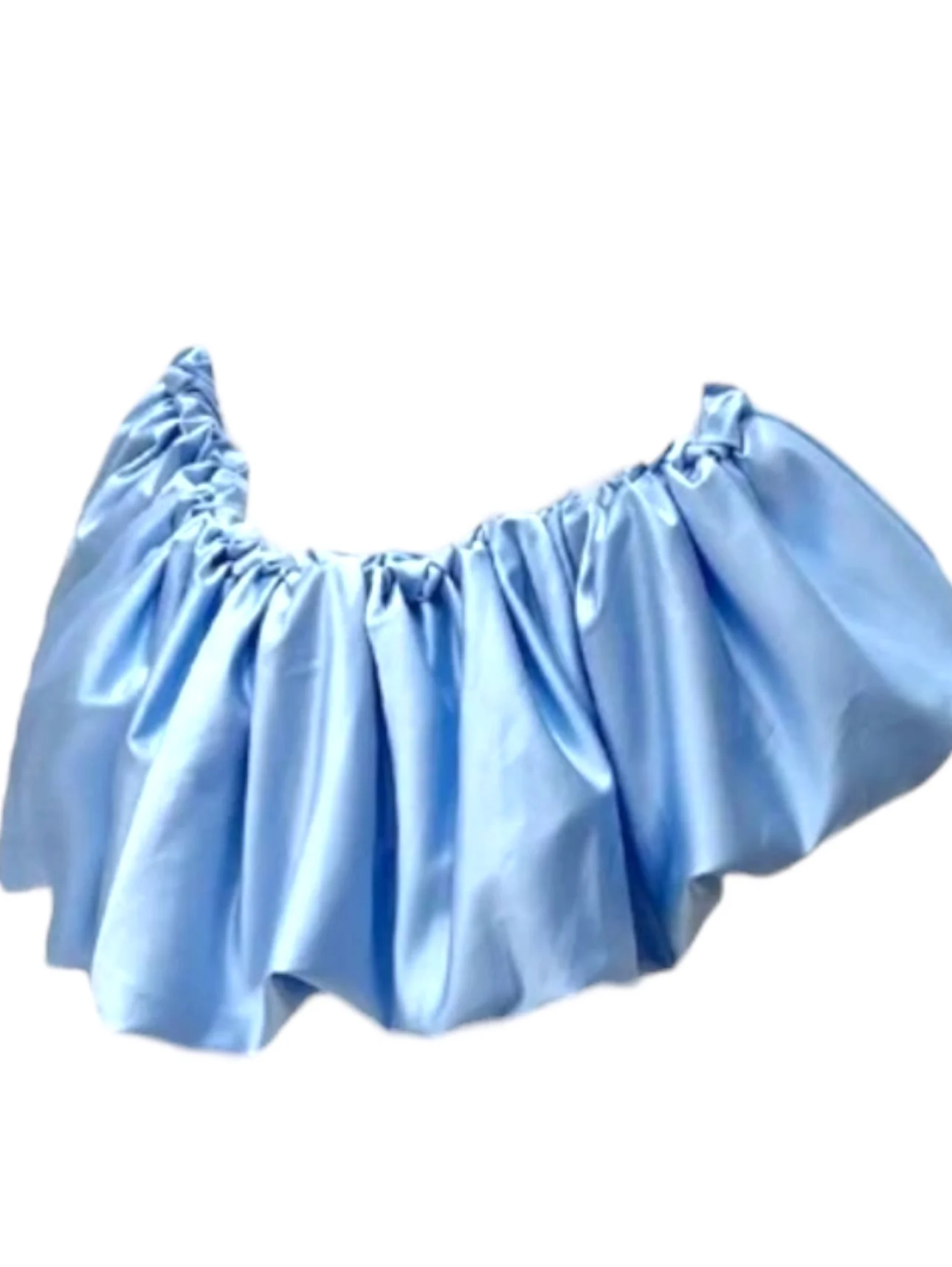 DB0094 Bubble Sleeve Satin Cape - Image 7